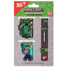 закладки магнітні YES "Minecraft.Boom" набір 3шт.  708345  (10/50/250)