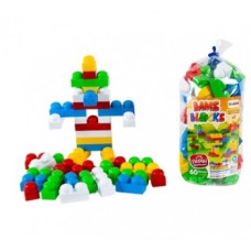 конструктор BAMSBLOCK №1 60 дет. у вініловому тубусі  115/2  (15)