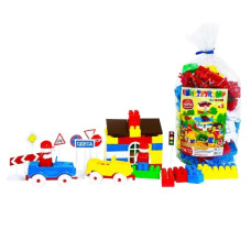 конструктор BAMSIC №2 114 дет. у вініловому тубусі  115/9  (12)