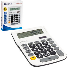калькулятор Gaona DS-833-12 настільний 19х13х2,5см.  (60/120)