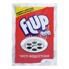 засіб для прочищення труб Flup для гарячої води 80гр. (гранули)  (12)