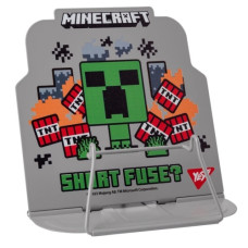 підставка для книг YES Minecraft металева фігурна з висічкою  470512  (1/20/40)