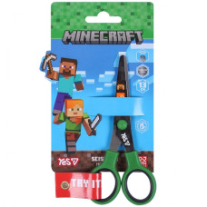 ножиці YES дитячі 13см. з принтом на лезі на бліст. "Minecraft"  480476  (12/360)