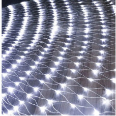 електрогірлянда-сітка 120 ламп, прозорий шнур, 2х2м., біле світло  RV-81 W  (100)