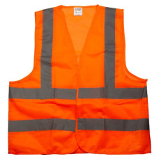 сигнальний жилет Сигма помаранчевий, 4 світловідбиваючі полоси, розм. XXL  9451595