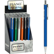 ручка Piano РТ-033 автоматична кульк. масл. синя 0,7мм.  (24/1152)