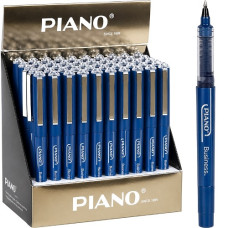 ручка Piano X-3 "Business" ролер синя, 50шт./упак.  (50/2400)