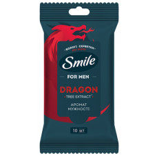 серветки вологі Smile Men 10шт.  (27)