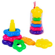 пірамідка Ромашка-1  5 кілець  019/4  (24)