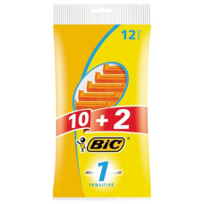 станок для гоління BIC 1 Sensitive набір 10+2шт., ціна за набір  (20)