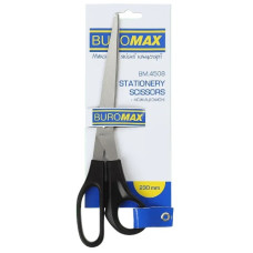 ножиці Buromax  офісні 23см. на бліст.  ВМ.4508  (12/144)