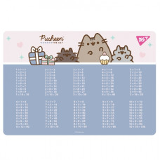 підкладка для столу YES "Pusheen" таблиця множення, фіолетова  492324  (10/200)