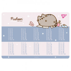 підкладка для столу YES "Pusheen" таблиця множення, рожева  492323  (10/200)