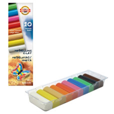 пластилін Koh-i-Noor "Метелик" 10кол./200гр. карт. уп.  131710  (30)