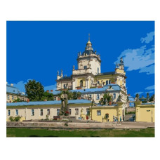 картина за номер. Strateg 40х50см. "Архикатедральний Собор Святого Юра"  GS243  (43)