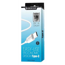 кабель Borofone USB to Type-C 1м. 2,4A  BX14