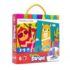 набір для творчості "Sticky strips. Лама" Vladi Toys  VT4433-04
