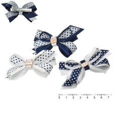 качечка-бант для волосся 7см.  1006-11212-В (014305)   (12)