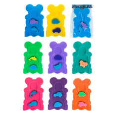 килимок поролоновий для ванночки великий в кул.  (12)