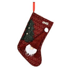 новорічна шкарпетка для подарунків 40см.  R95822  (240)