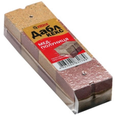 макуха пиляна Fanatik Дабл Кекс Мед-Полуниця 4 кубики  DABLKEKS-MED-POL