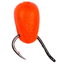 плаваюча насадка Vi-agra Кукурудза Мед-Полуниця №1 (помаранчева) 9х8х6мм., 15шт./уп.  VI-AGRA-MP1