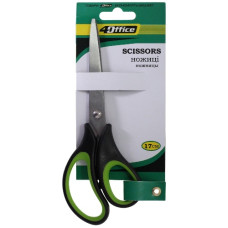 ножиці 4Office 16см. універсальні, ергономічні прогумовані. ручки  4-367  (12/144)