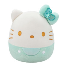 м`яка іграшка Squishmallows Хелоу Кітті у смарагдовому 20см.  SQSN00498