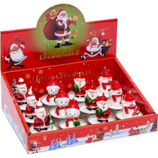 свічка новорічна "Дід Мороз, Сніговик" 5см.  10-81/98224  (12/576)