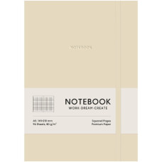 зошит А5 96арк. тверда обкл. PU, клітинка  А5-7132К  (12)