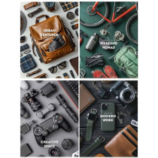 зошит А5 48арк. УФ-лак, клітинка "Student"  А5-048-5254К  (144)