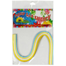 папір для квілінгу Рюкзачок № 9 "Літо" 4кол., 100 смужок, 5мм.х42см.  УП-59  (20)