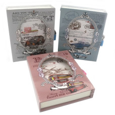 блокнот J.Otten YH64K-B0277 із замочком в кор. "Ретро" 45арк., 70g  (60/120)*