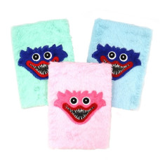 блокнот J.Otten MRB2221-5 пухнастий "Монстрик" А5/80арк., клітинка  (100)