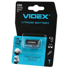 батарейка Videx CR2/CR17355 на бліст.  (1/20/200)