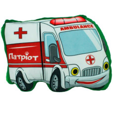 м`яка іграшка Копиця подушка Машинка блискавка Патріот-3 32см.  00663-632