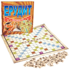 настільна розвиваюча гра "Ерудит" в кор. 25х25х5см. Strateg  870  (10)