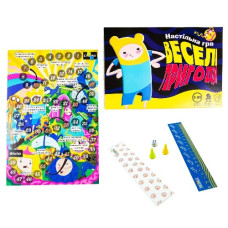 настільна гра "Веселі пригоди" в кор. 37х25,5х2см. Strateg  30244  (20)