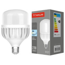 лампочка світлодіодна (LED-лампа) Titanum A100 30W E27 6500K 175-264V  TL-HA100-30276