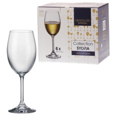набір келихів для вина Bohemia Sylvia 6шт. 250мл.  b4s415-406618
