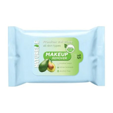 серветки вологі Naturelle для зняття макіяжу з міцелярною водою 15шт.  (32)