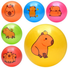 м`яч дитячий 9" ПВХ 60гр., принт (капібара)  MS 3775  (120)