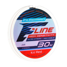 волосінь Flagman F-Line Ice Red 30м. 0,08мм.  27030-008