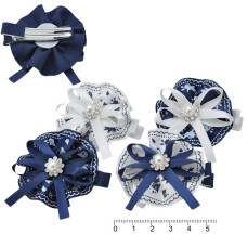 качечка-бант для волосся 5,5см.  1006-13196В (014531)  (12)