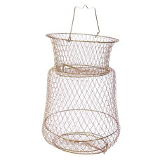 садок металевий Flagman 25см. бронзовий  W2510B