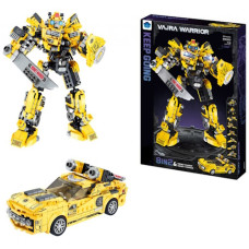 конструктор 2 в 1 робот + спорткар 741 дет. в кор. 27х6,5х42см.  ВВ303