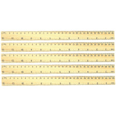 лінійка J.Otten дерев`яна 30см.  DSCN3116-30  (72/1440)