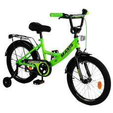 велосипед Corso Maxis 16", ручне гальмо, дзвоник, сидіння з ручкою, дод. колеса  CL-16192  (1)
