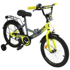 велосипед Corso Maxis 18", руч. гальмо, дзвоник, дод. колеса  CL-18922  (1)