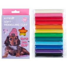 пластилін Kite RH восковий 12кол./200гр.  R25-086  (30/60)